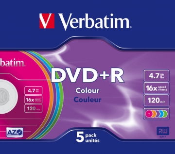 DVD+R Verbatim Slimcase