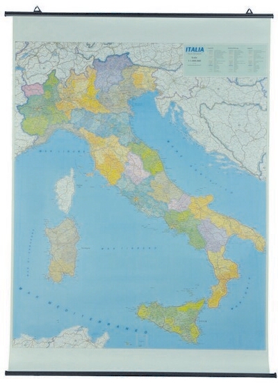 Carta geografica ITALIA