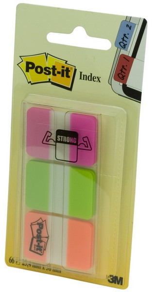Post-it 3M INDEX - Kit da tre colori