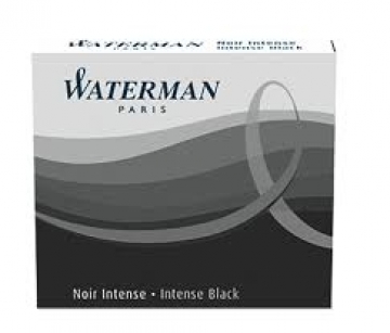 Cartucce Waterman Stilo nero CF.8