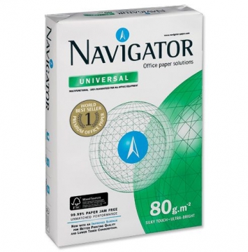 Carta Navigator bianca A4