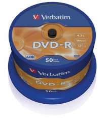 DVD000025VE - DVD-R Verbatim spindle cf.50 - 