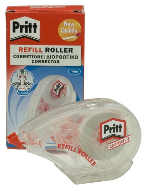 COR000109CO - Correttore a nastro ricaricabile Pritt Roller 4.2 mm - 