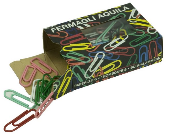 FER000109FE - Fermagli plastificati - 