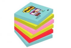 POS000010SS - Post-It 3M 654 76X76 654-6SS-Miami CF.6 - 