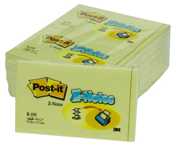POS000072ZN - Post-It 3M ZETANOTE R-350 76X127 - 