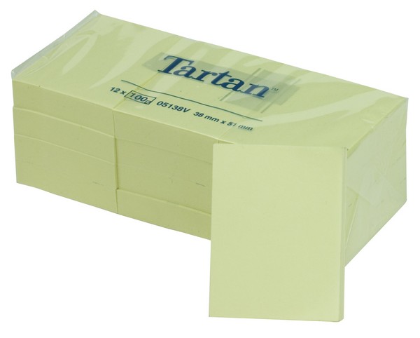 POS000101TA - Post-It 3M Tartan 653 38x51 - 