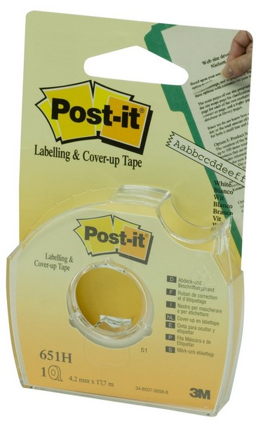 POS000301CO - Nastro per correzioni Post-it 3M 651 - 