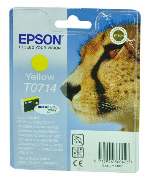 TON000553EP - Toner Epson T0714 Giallo - 