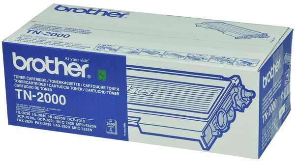 TON000804BR - Toner Brother TN 2000 Nero - 
