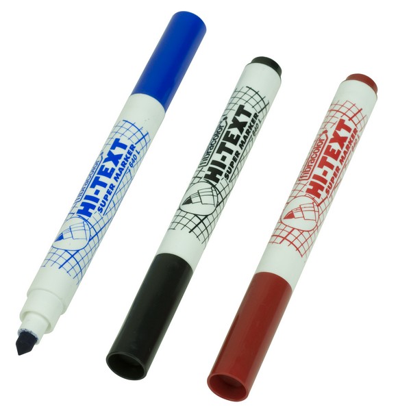 Pennarello a feltro HITEXT SUPERMARKER FIBRACOLOR 640L